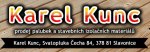 Logo Karel Kunc - prodej řeziva, ubytování