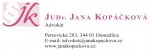 Logo JUDR. JANA KOPÁČKOVÁ