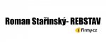 Logo Roman Stařinský- REBSTAV